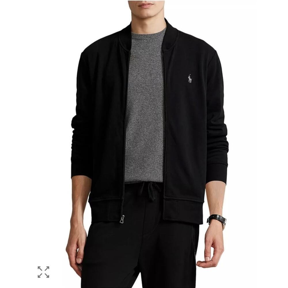 Polo Ralph Lauren Full Zip Luxury Jersey Baseball Jacket